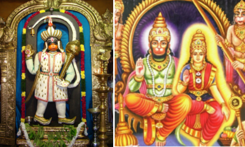 anjaneyar vennai kappu thirumana kolam