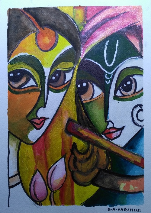 Aadi matha ithal Krishna Radha Varshini