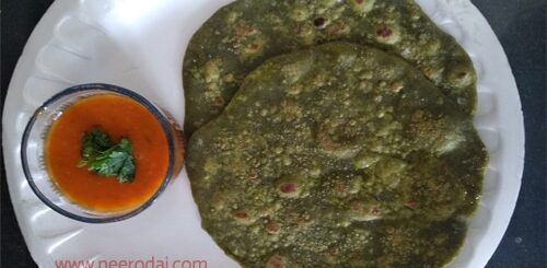 palak chapathi seimurai