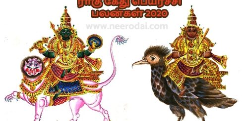 ragu kethu peyarchi 2020