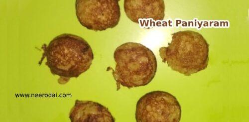 godhumai maavu kuli paniyaram